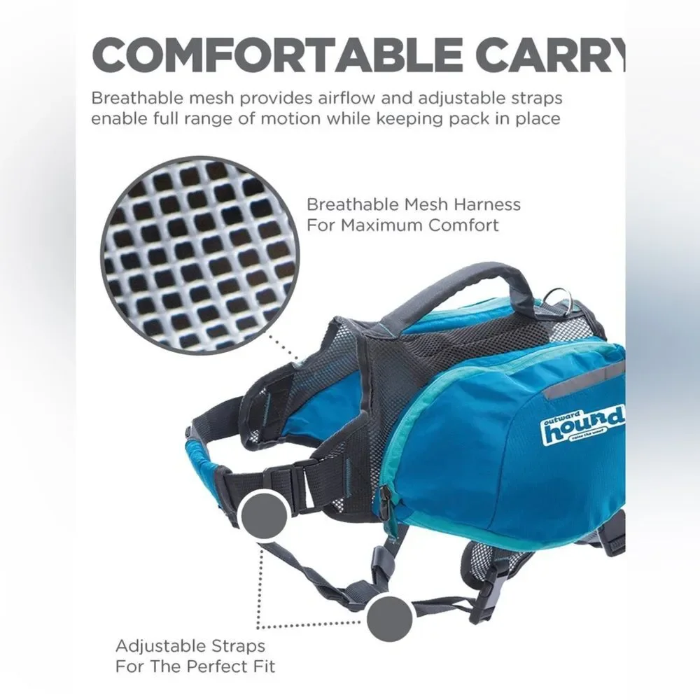 outward hound dog backpack bag for medium dog between 30-50lBS(14-25KG)